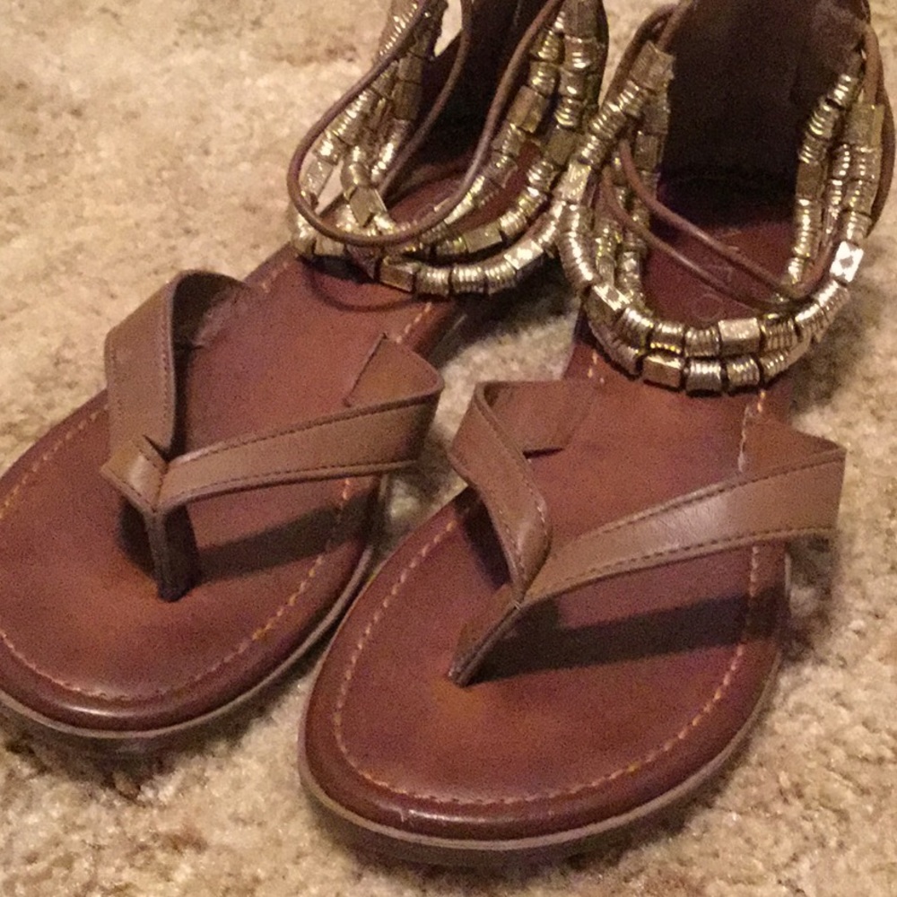 NWOT Ankle Strap Sandals